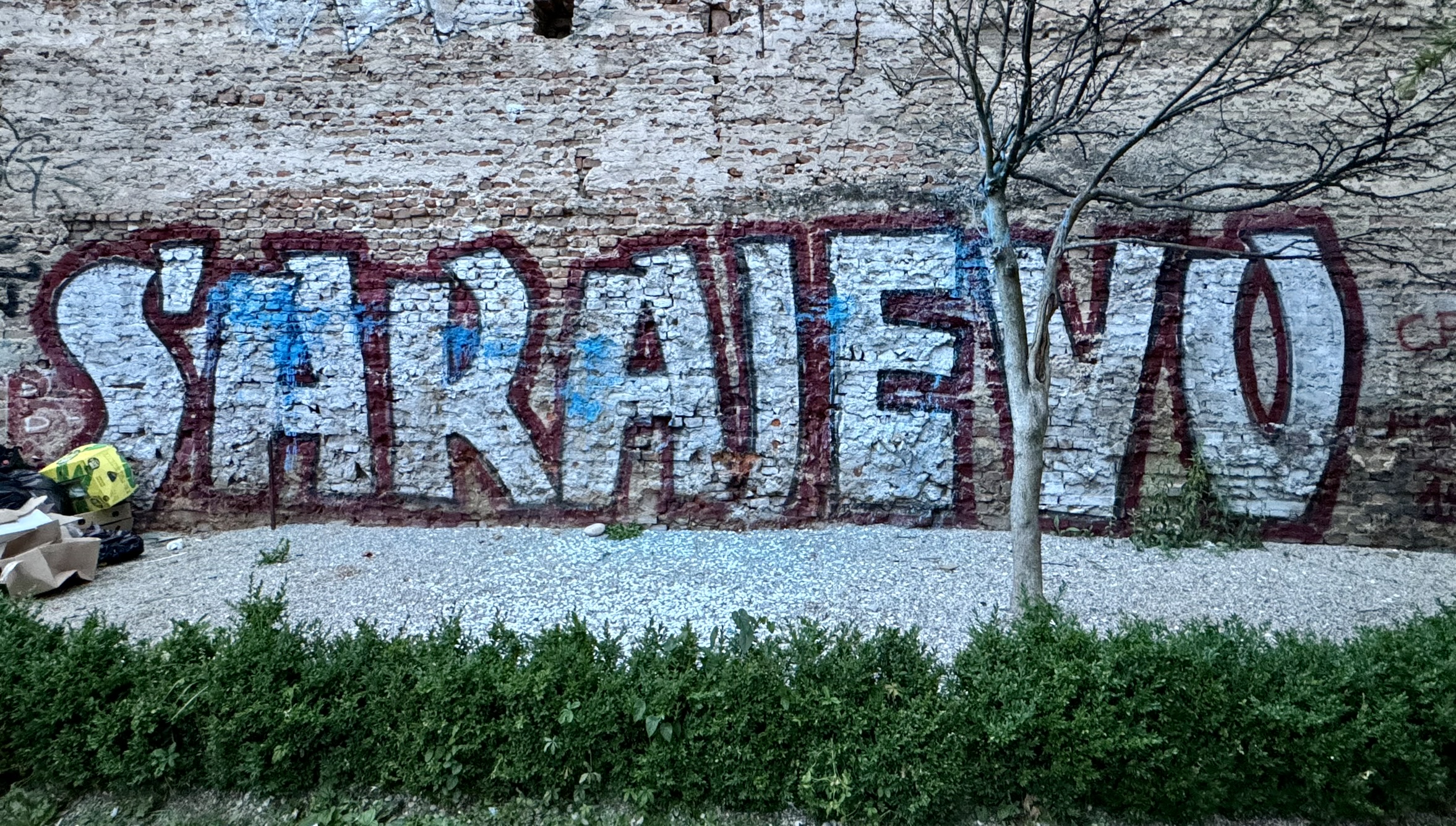 sarajevo graffiti